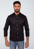 Camisa RL Preto Poney Vermelho