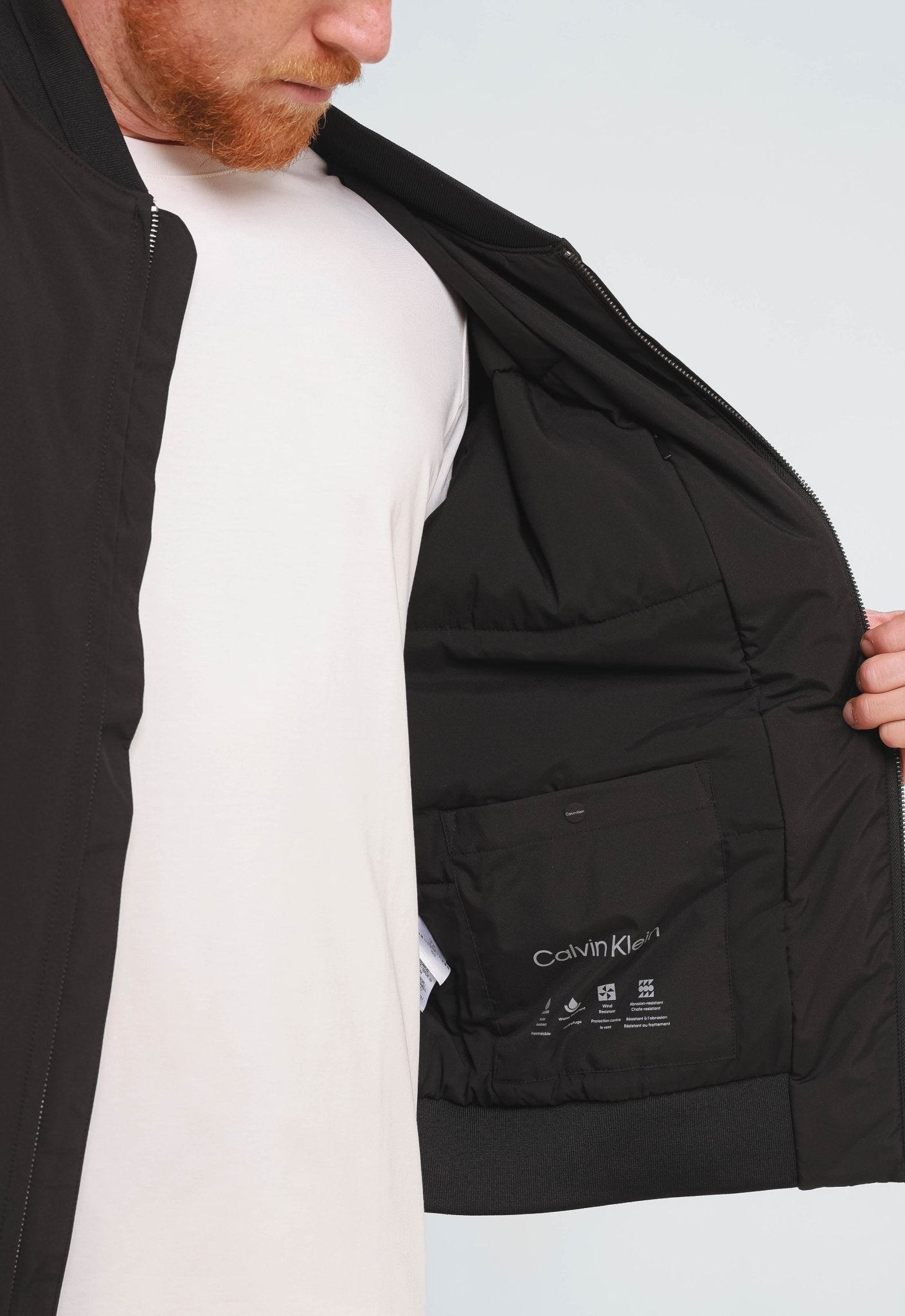 Jaqueta Calvin Klein Bomber Clássica - Henri Store