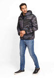Jaqueta Calvin Klein Ck Matelasse Camuflada - Live - Henri Store