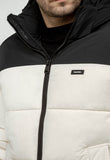Jaqueta Calvin Klein Colorblock Matelassê C/ Capuz Removível - Henri Store