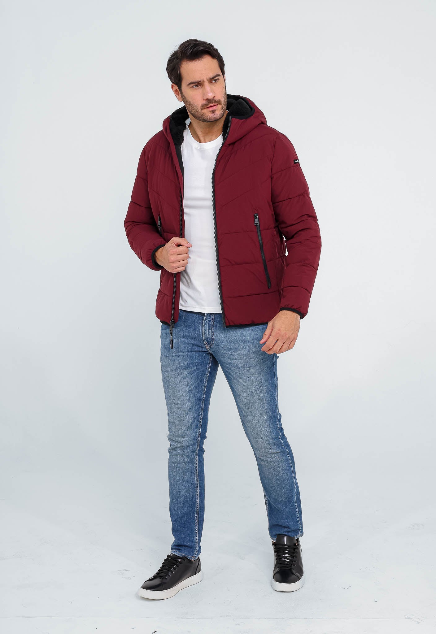 Jaqueta Calvin Klein Matelasse Camuflada Lisa - Live - Henri Store