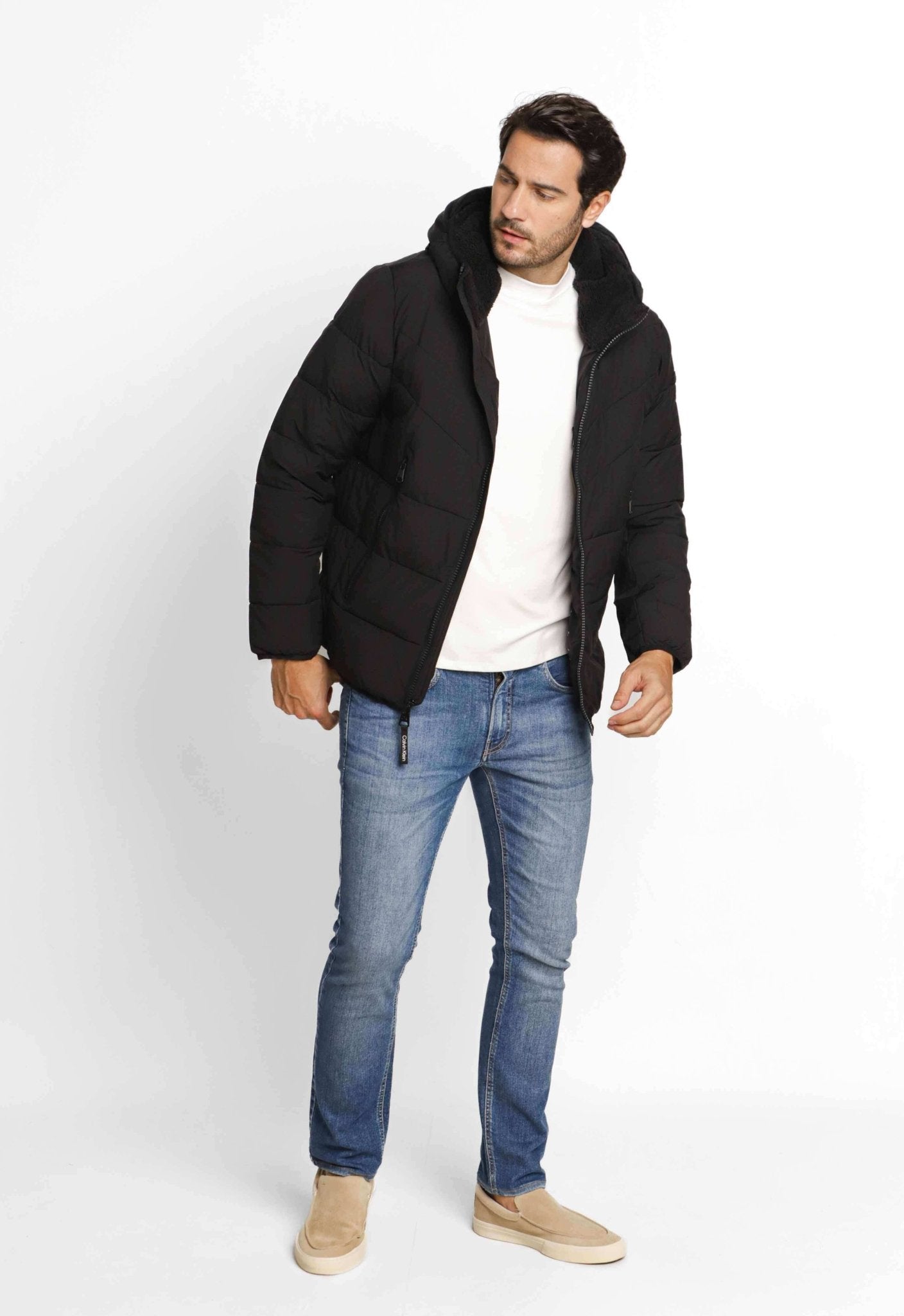 Jaqueta Calvin Klein Matelasse Camuflada Lisa - Live - Henri Store