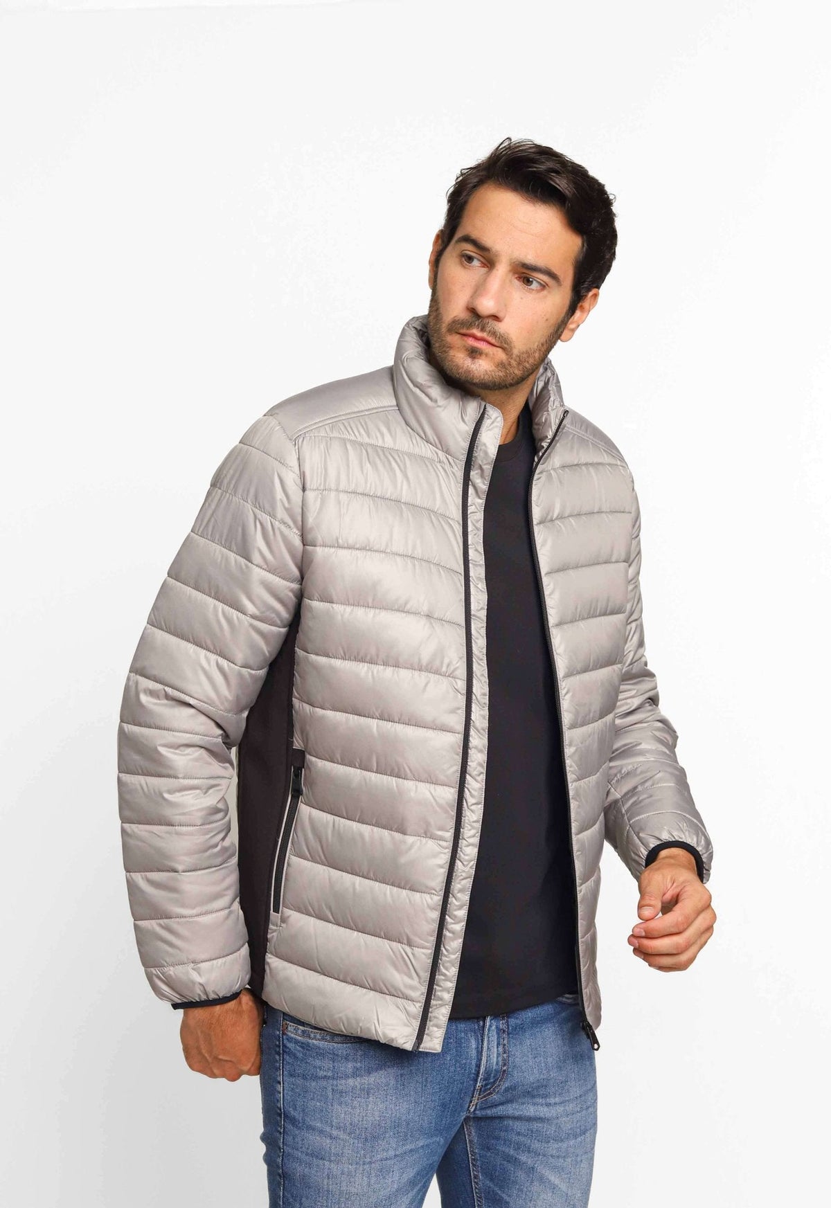 Jaqueta Calvin Klein Matelassê Logo Lateral - Henri Store