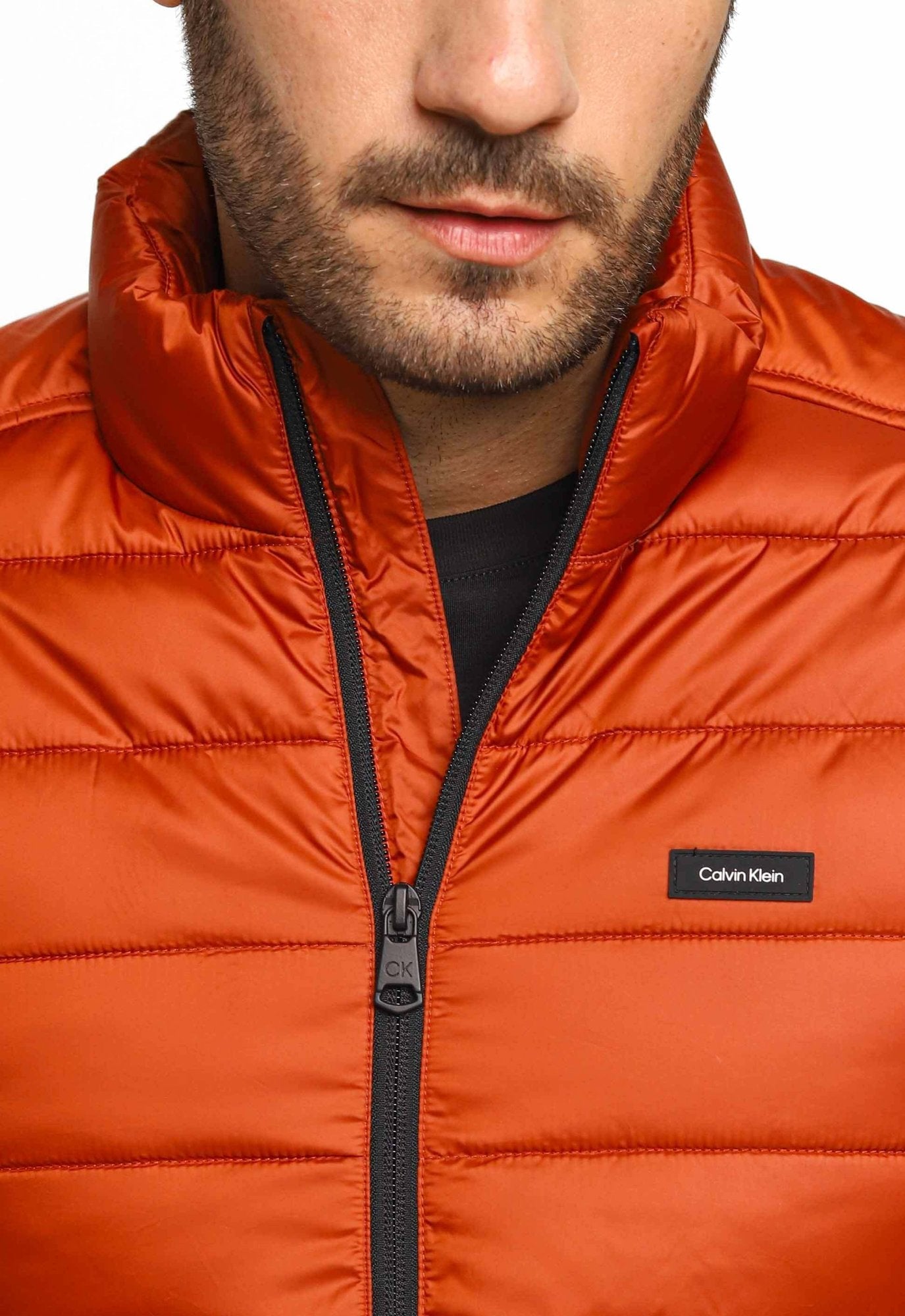 Jaqueta Calvin Klein Matelassê Logo Lateral - Henri Store