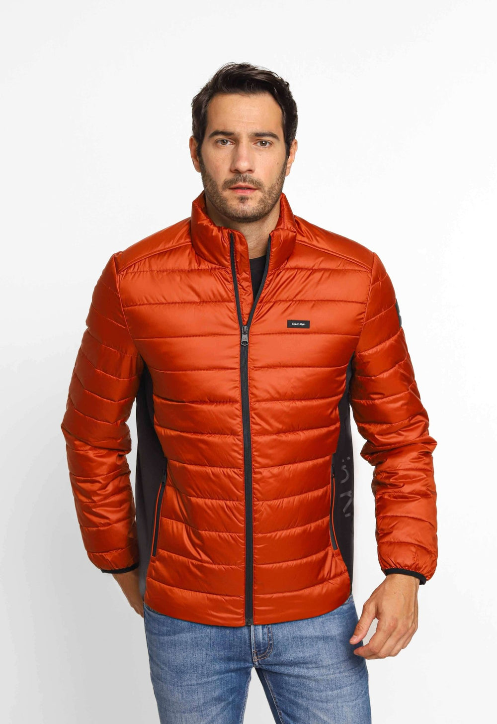 Jaqueta Calvin Klein Matelassê Logo Lateral - Henri Store