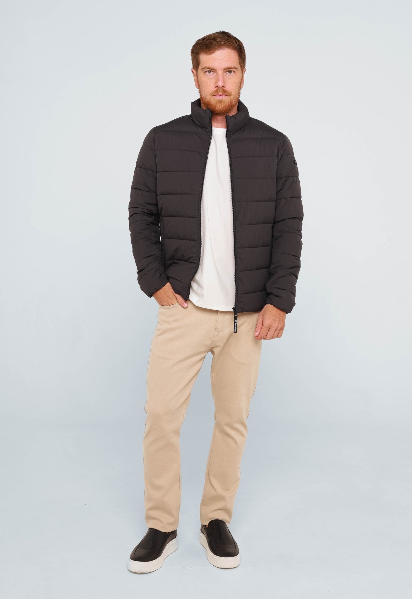 Jaqueta Calvin Klein Matelassê Zíper - Henri Store