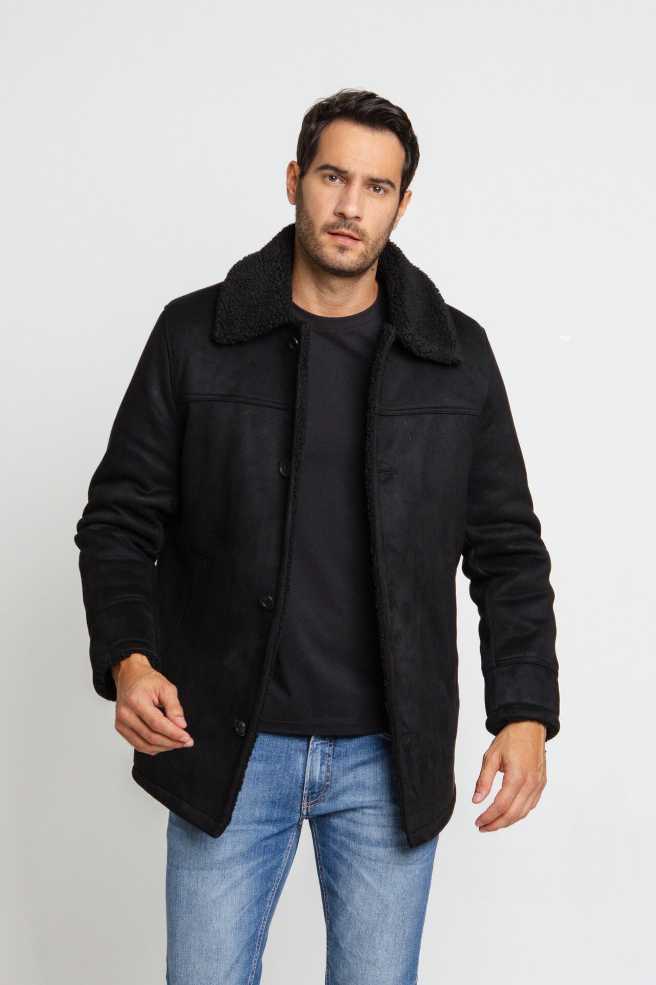 Jaqueta Calvin Klein Sherpa Gola/Punho - Henri Store