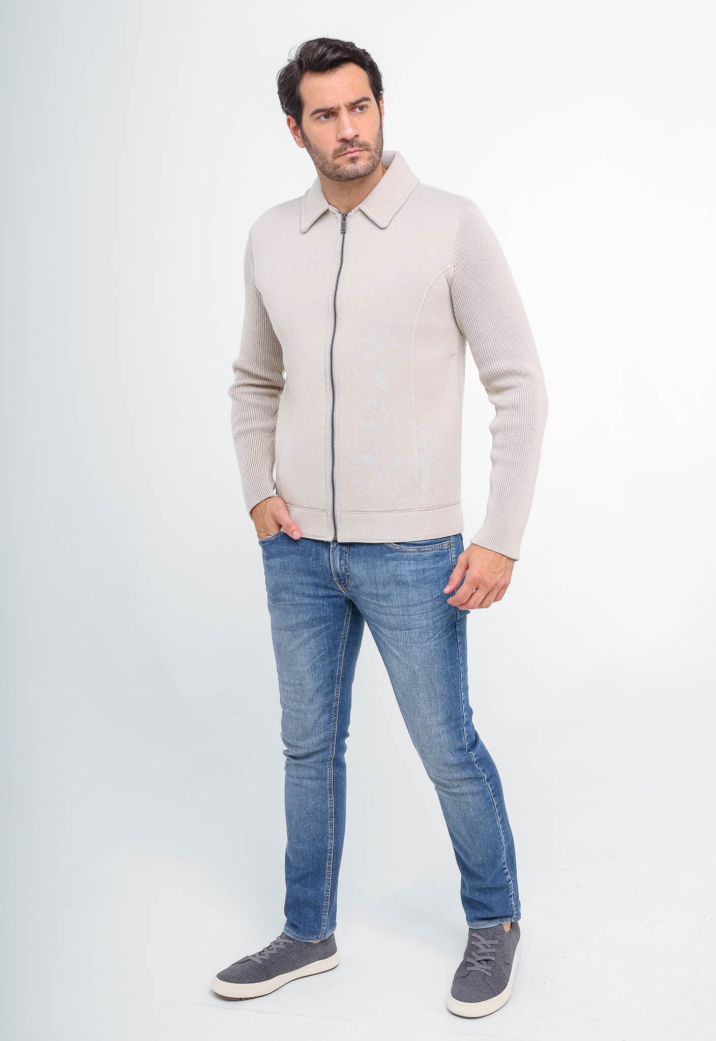 Jaqueta Calvin Klein Timeless Zip - Henri Store