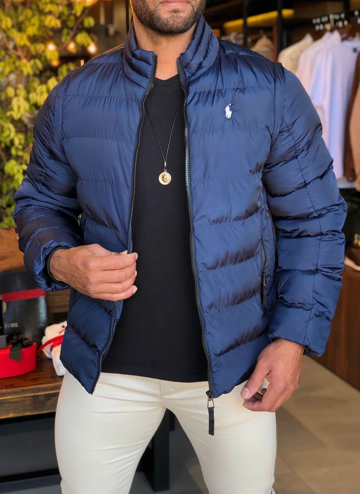 Jaqueta / Colete RL Puffer - Henri Store