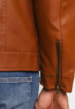 Jaqueta Detalhe Ombro Marrom Claro - Live - Henri Store
