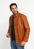 Jaqueta Detalhe Ombro Marrom Claro - Live - Henri Store