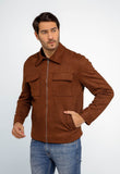 Jaqueta Dom Henrico Camurça Prime Zipper - Henri Store