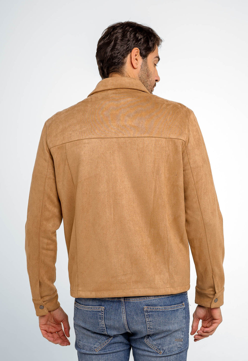 Jaqueta Dom Henrico Camurça Prime Zipper - Henri Store