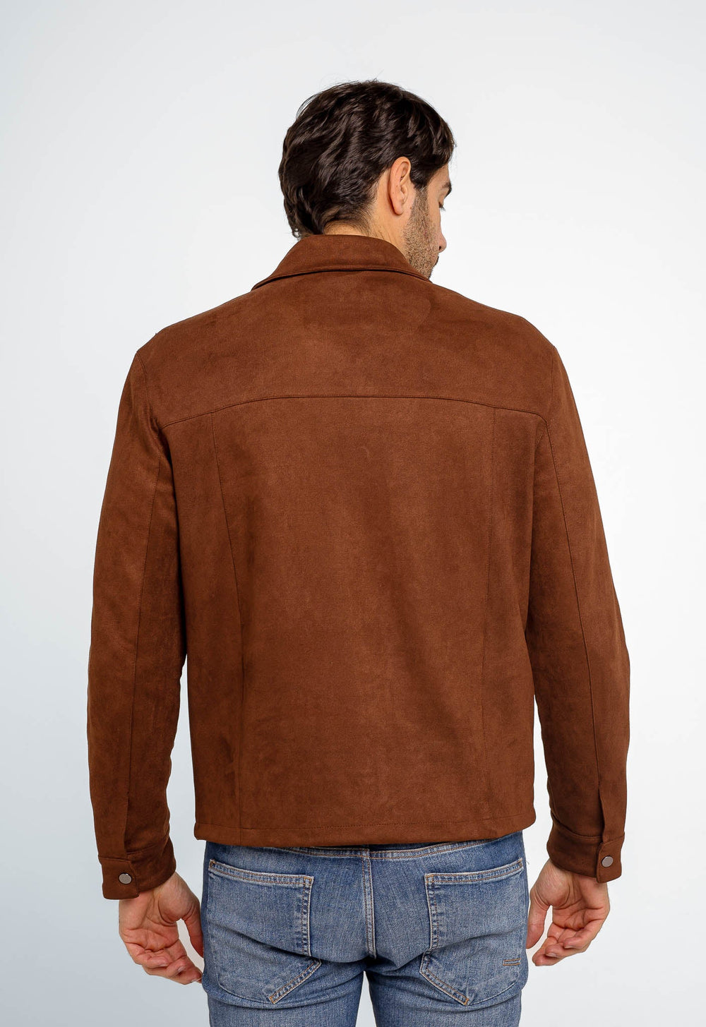 Jaqueta Dom Henrico Camurça Prime Zipper - Henri Store