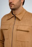 Jaqueta Dom Henrico Camurça Prime Zipper - Henri Store