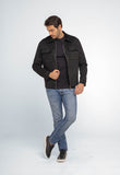 Jaqueta Dom Henrico Camurça Prime Zipper - Henri Store