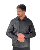 Jaqueta Dom Henrico Eco Preta Detalhe Ombro - Live - Henri Store