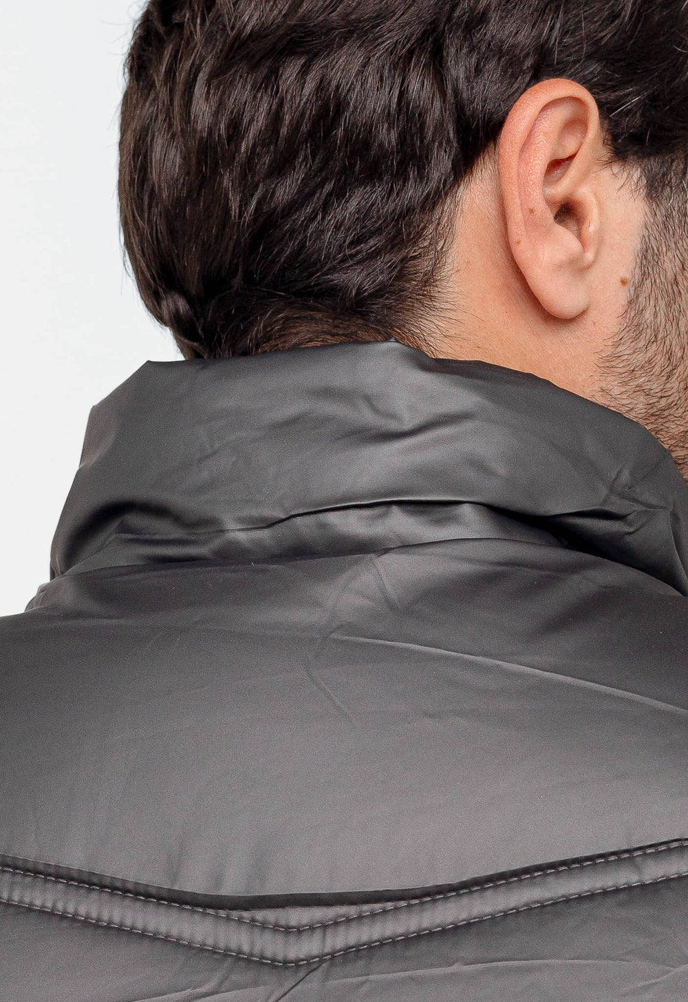 Jaqueta Dom Henrico Puff Zipper Manga - Live - Henri Store