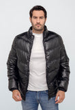 Jaqueta Dom Henrico Puff Zipper Manga - Live - Henri Store