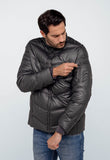 Jaqueta Dom Henrico Puff Zipper Manga - Live - Henri Store