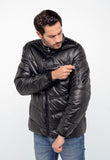 Jaqueta Dom Henrico Puff Zipper Manga - Live - Henri Store
