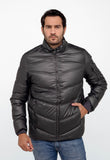 Jaqueta Dom Henrico Puff Zipper Manga - Live - Henri Store