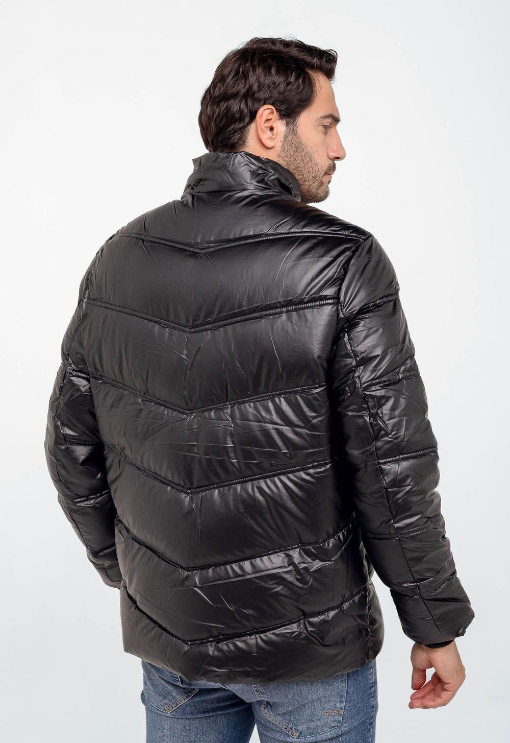Jaqueta Dom Henrico Puff Zipper Manga - Live - Henri Store