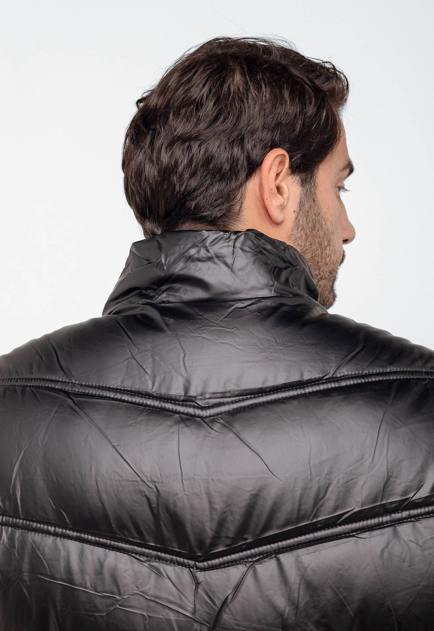 Jaqueta Dom Henrico Puff Zipper Manga - Live - Henri Store