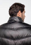 Jaqueta Dom Henrico Puff Zipper Manga - Live - Henri Store