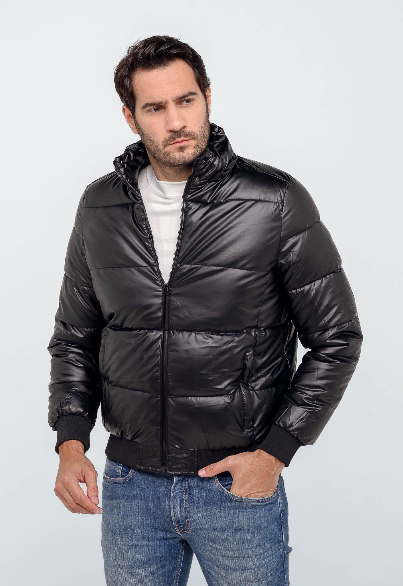 Jaqueta Dom Henrico Puffer C/ Capuz Removivel - Live - Henri Store