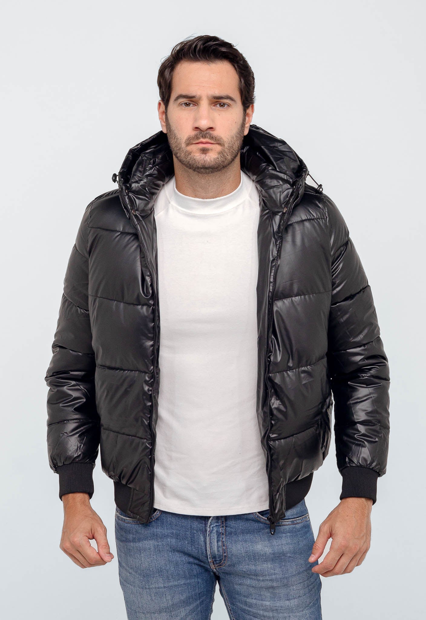 Jaqueta Dom Henrico Puffer C/ Capuz Removivel - Live - Henri Store
