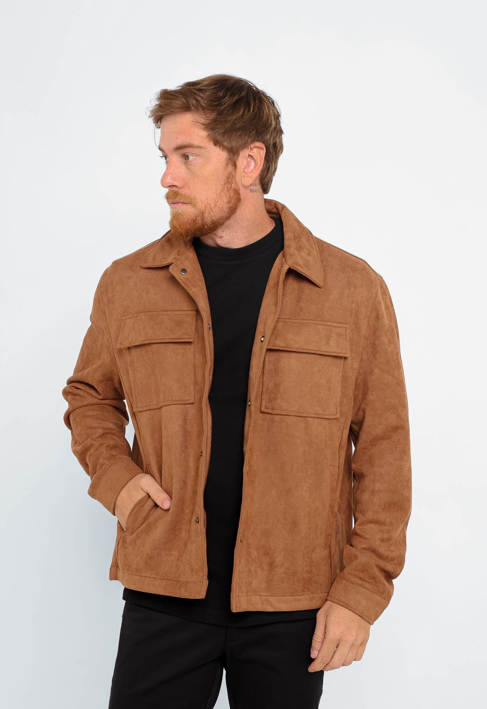 Jaqueta Dom Henrico Velutto Overshirt - Henri Store