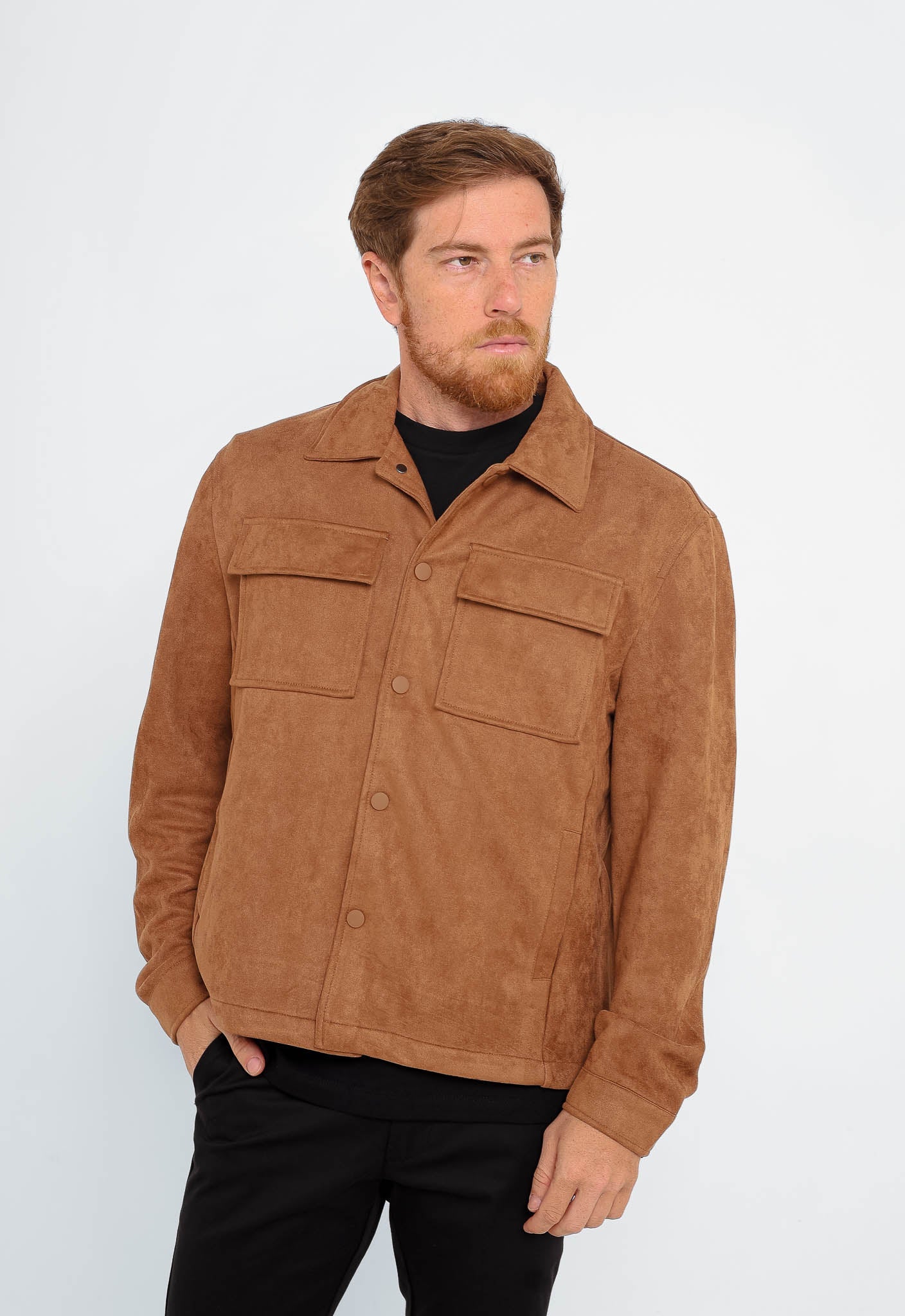Jaqueta Dom Henrico Velutto Overshirt - Henri Store