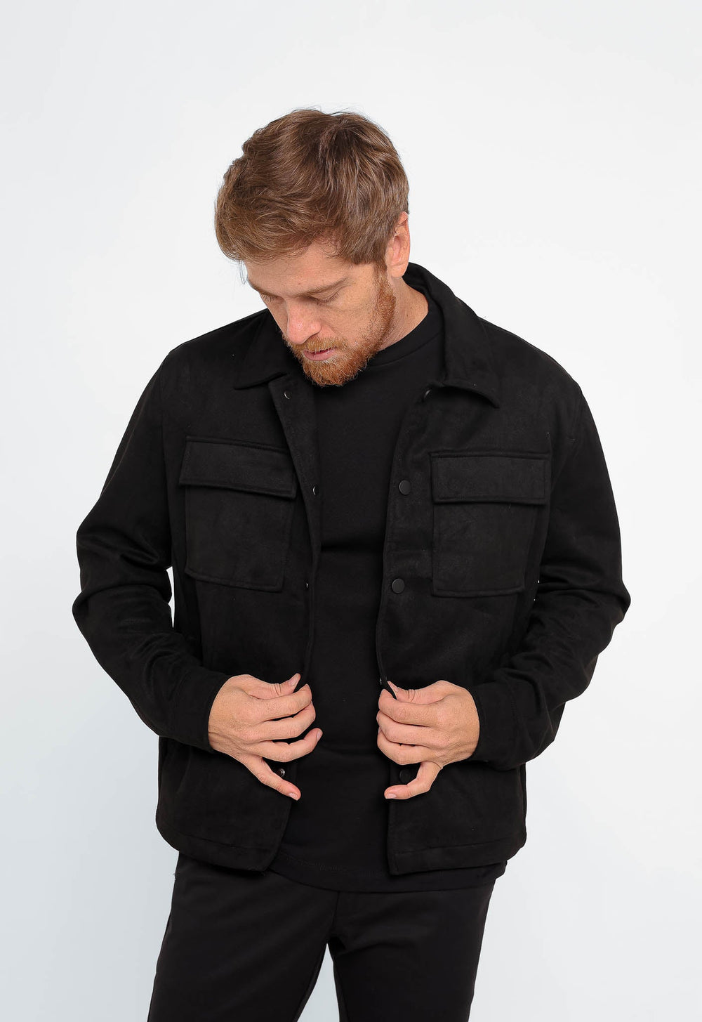 Jaqueta Dom Henrico Velutto Overshirt - Henri Store