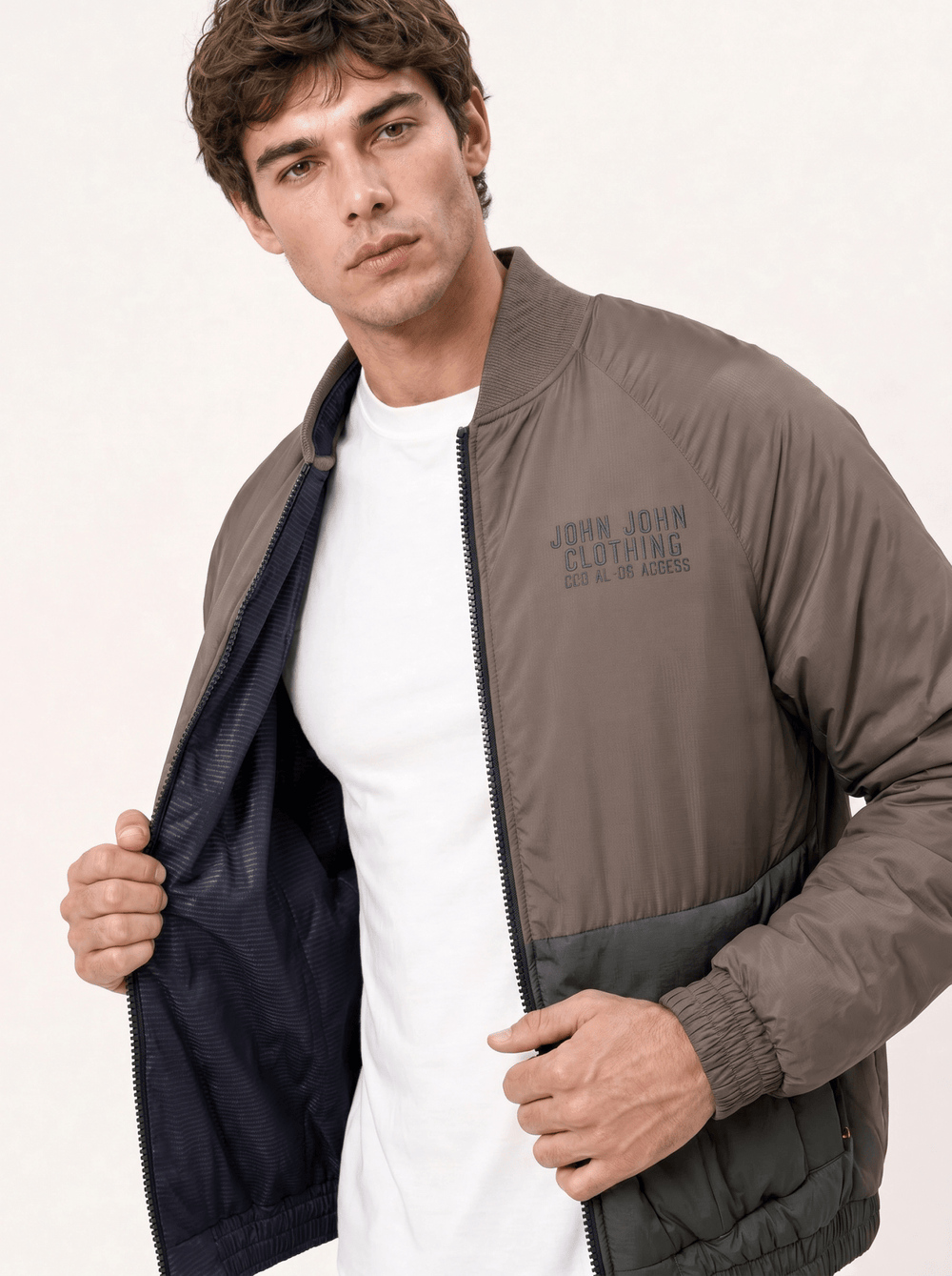Jaqueta John John Doble Face Liam - Henri Store