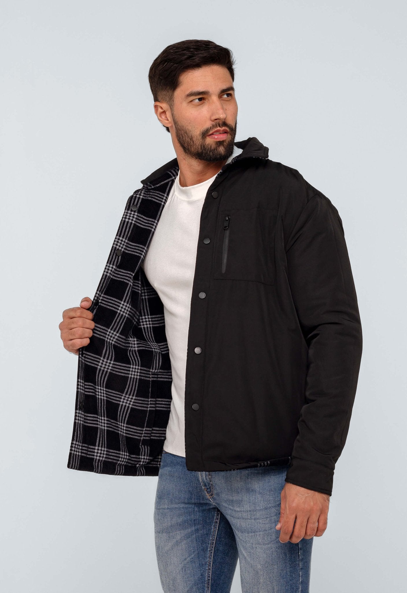 Jaqueta John John Dupla Face Joshua - Live - Henri Store