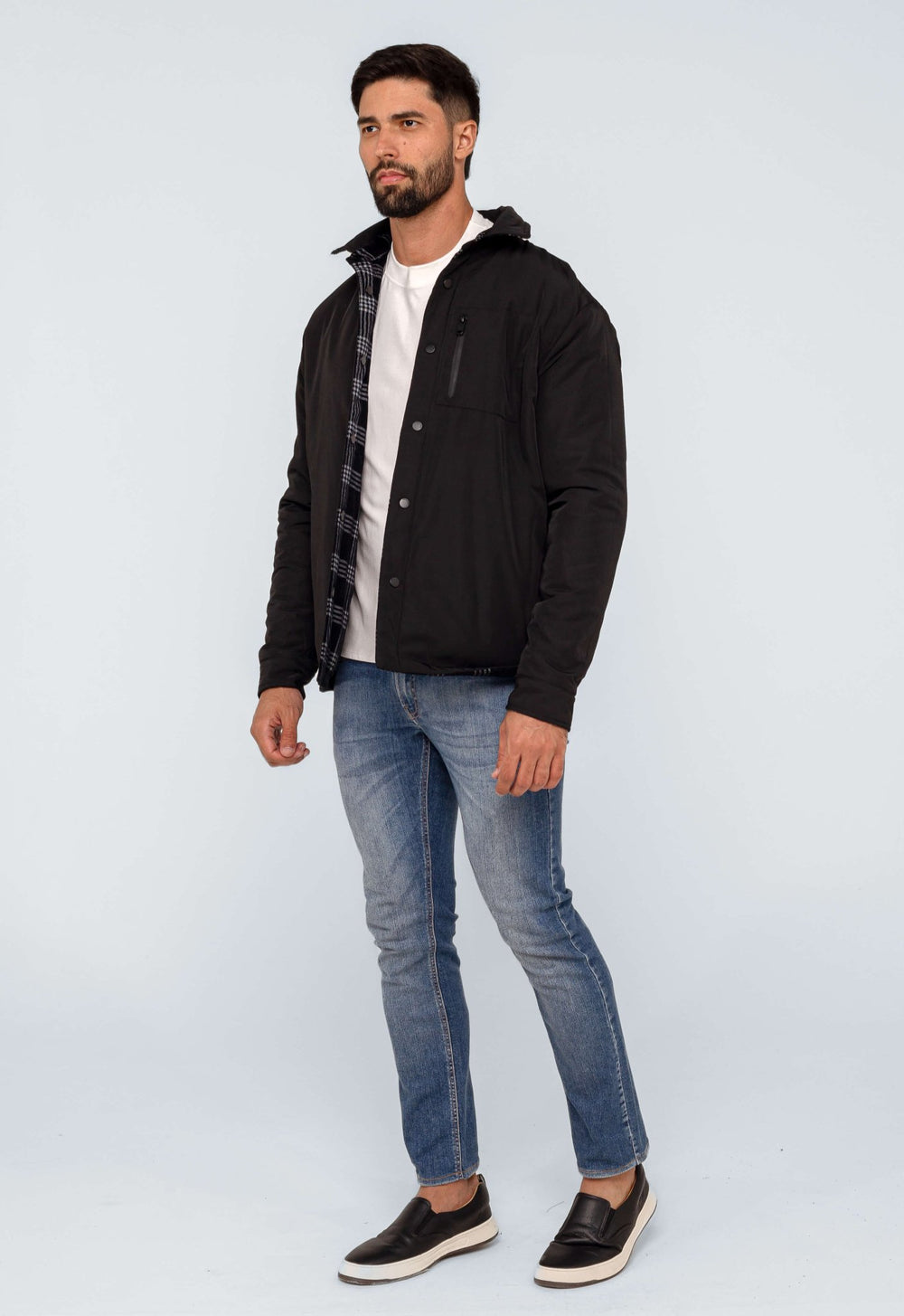 Jaqueta John John Dupla Face Joshua - Live - Henri Store