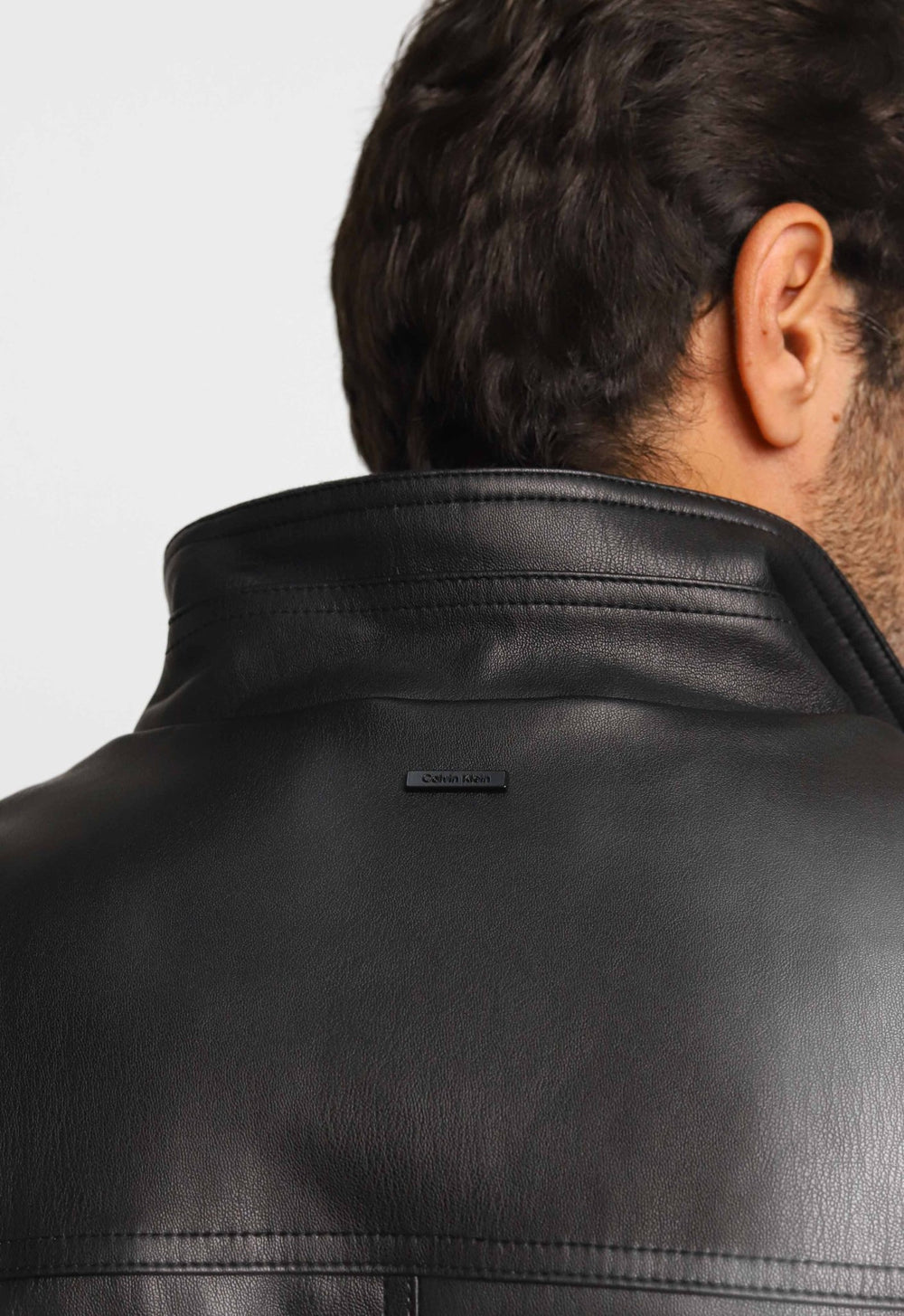 Jaqueta Masculina Calvin Klein Couro - Henri Store