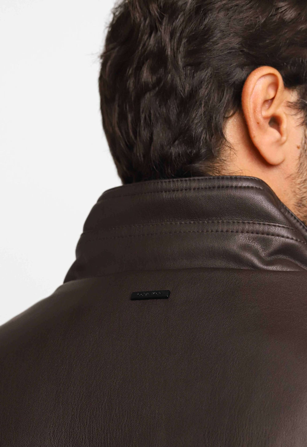 Jaqueta Masculina Calvin Klein Couro - Henri Store