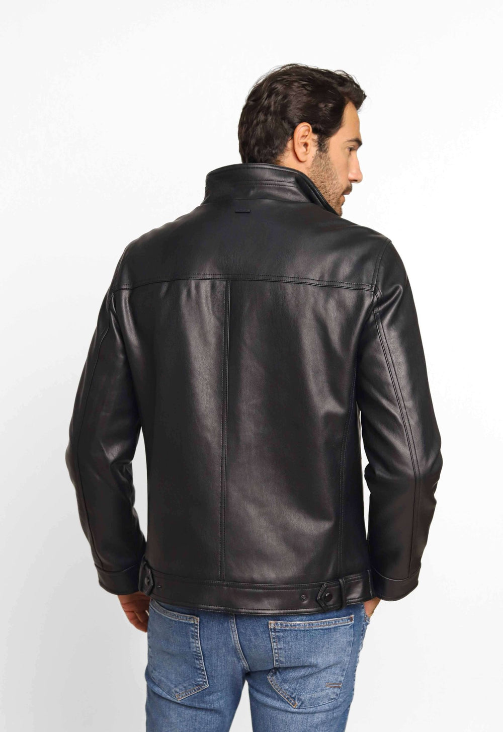 Jaqueta Masculina Calvin Klein Couro - Henri Store