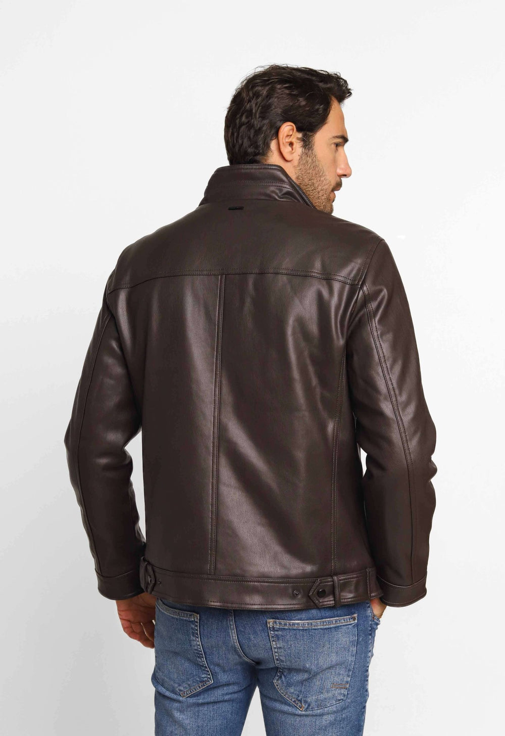 Jaqueta Masculina Calvin Klein Couro - Henri Store
