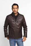 Jaqueta Masculina Calvin Klein Couro - Henri Store