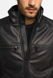 Jaqueta Masculina Calvin Klein Couro - Henri Store