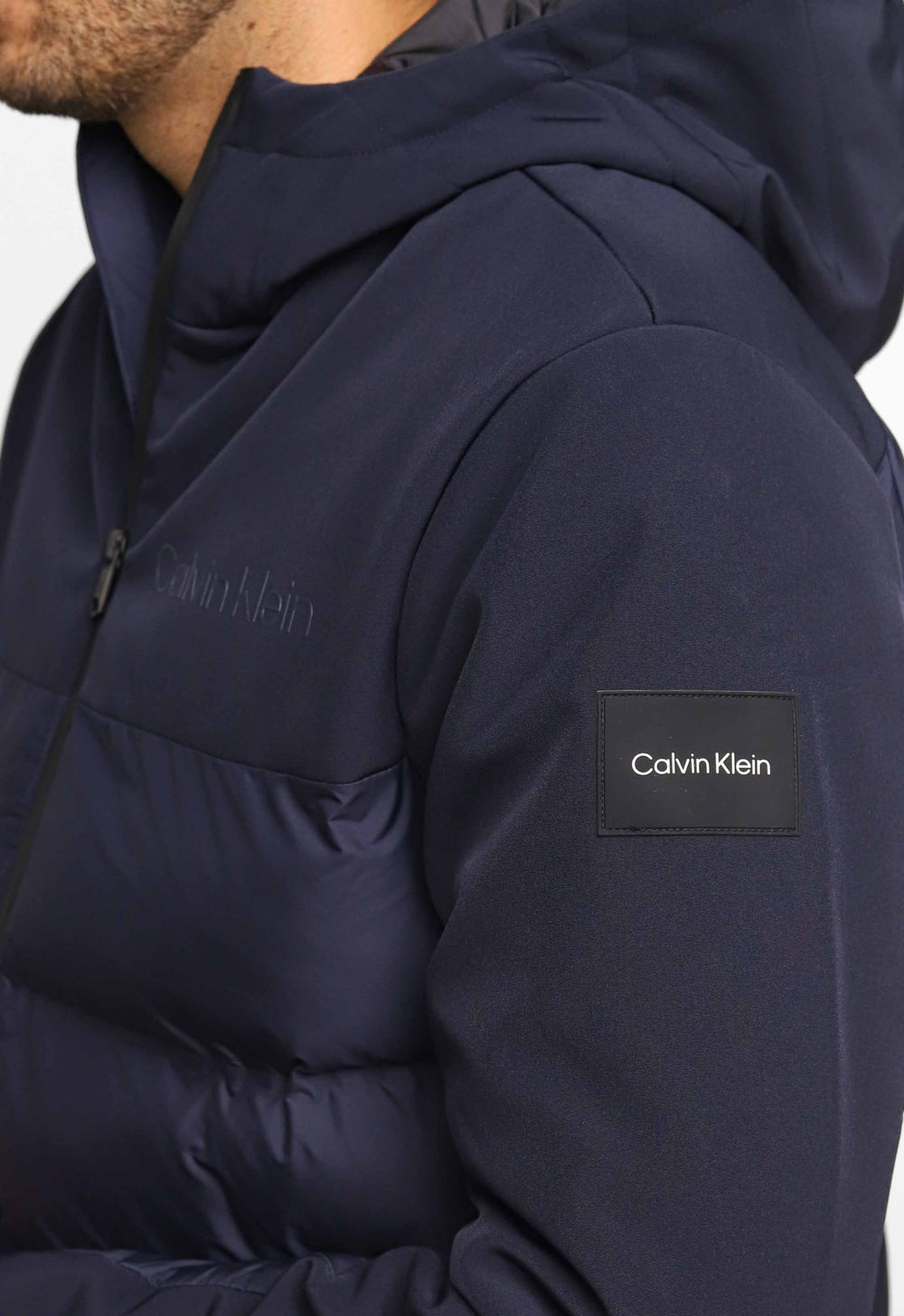 Jaqueta Masculina Calvin Klein Matelassê Textura Dupla - Henri Store
