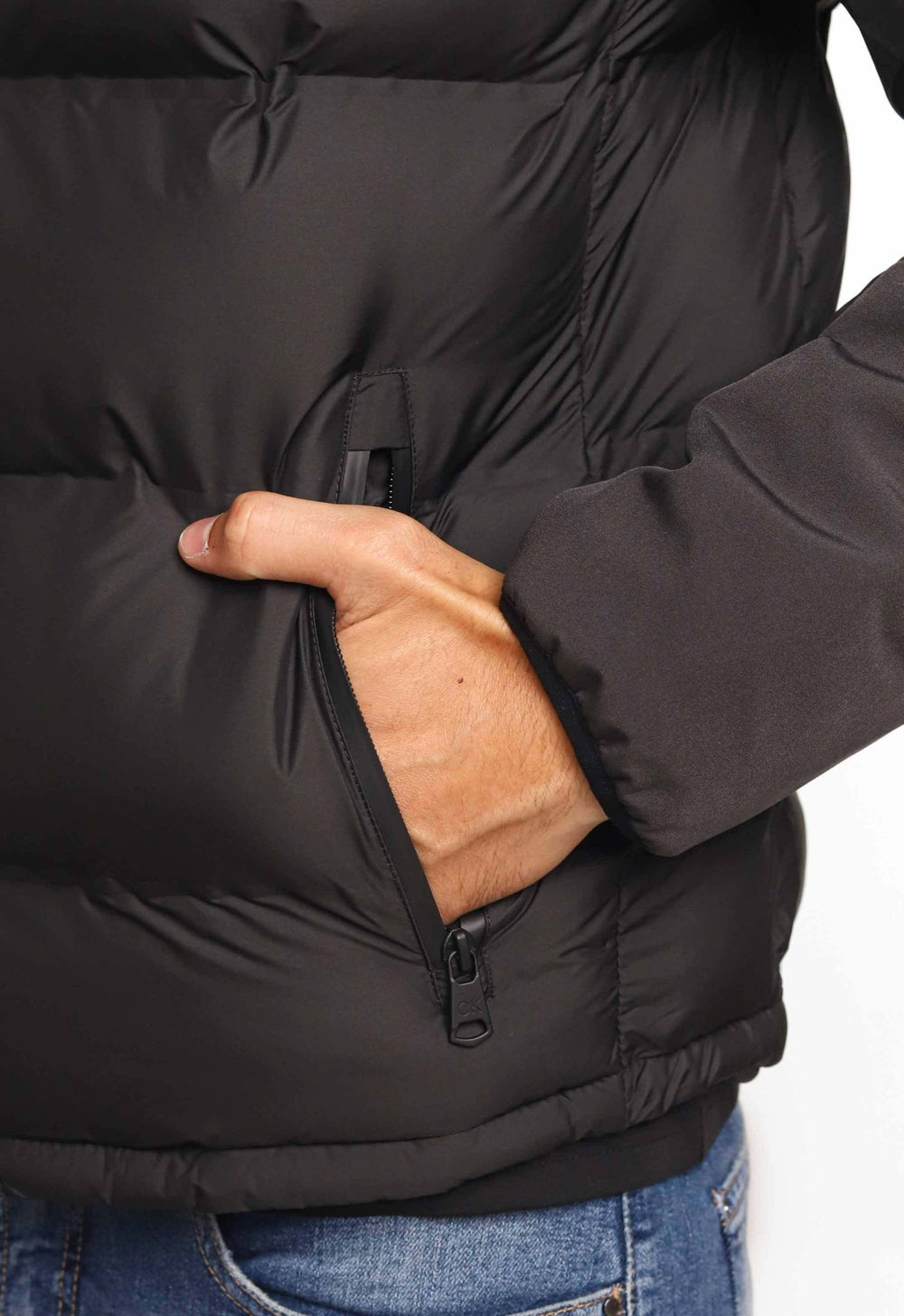 Jaqueta Masculina Calvin Klein Matelassê Textura Dupla - Henri Store