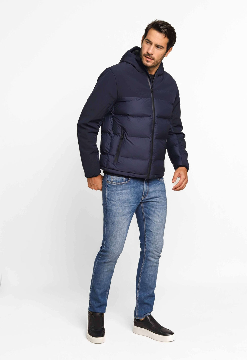 Jaqueta Masculina Calvin Klein Matelassê Textura Dupla - Henri Store