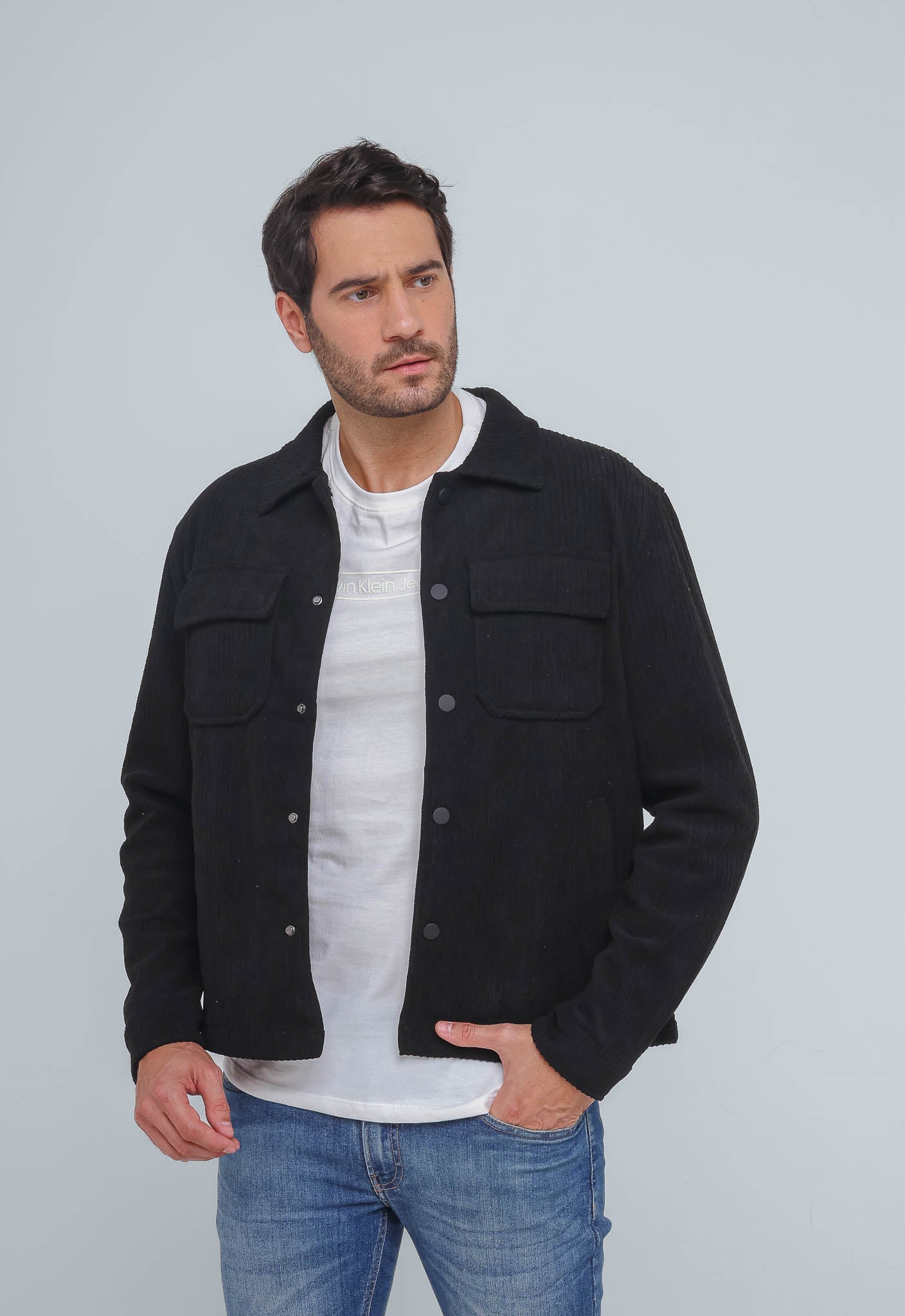 Jaqueta Masculina Dom Henrico Bolso Peito - Live - Henri Store