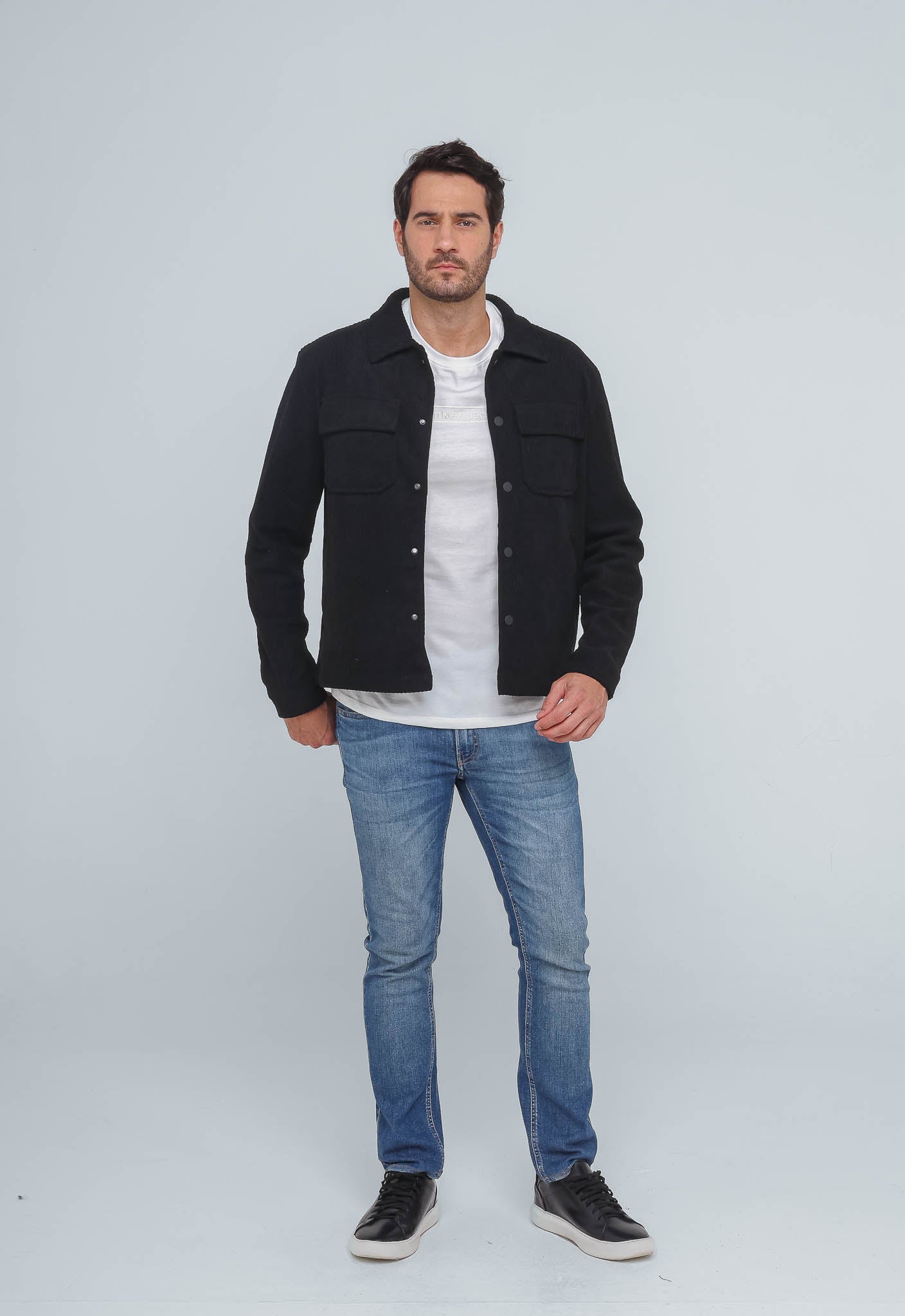 Jaqueta Masculina Dom Henrico Bolso Peito - Live - Henri Store