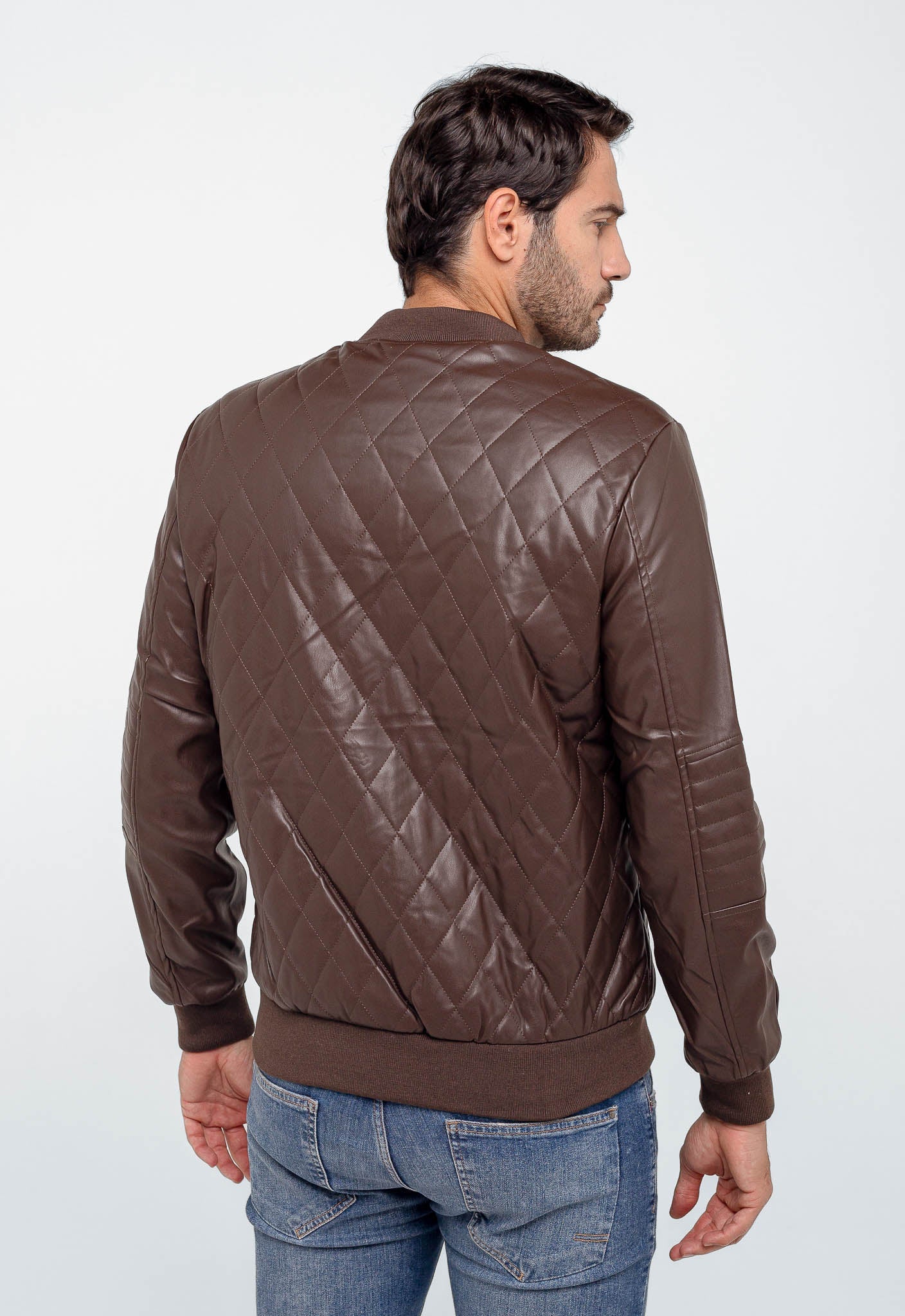 Jaqueta Masculina Dom Henrico Malha Quadriculada - Henri Store