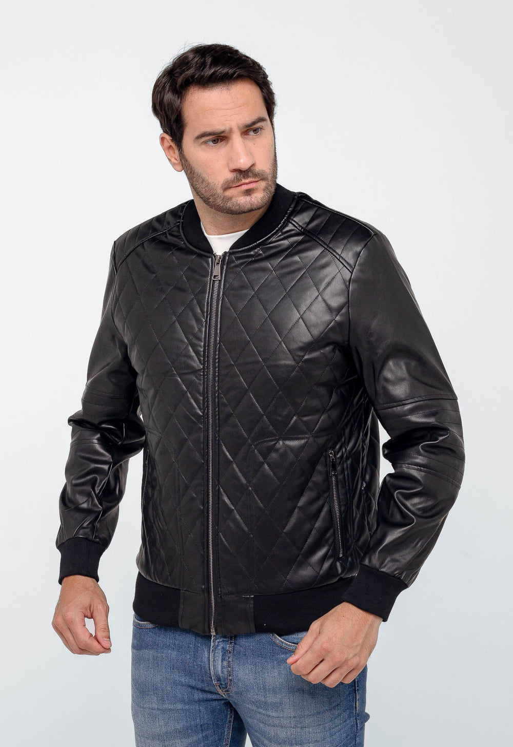 Jaqueta Masculina Dom Henrico Malha Quadriculada - Henri Store